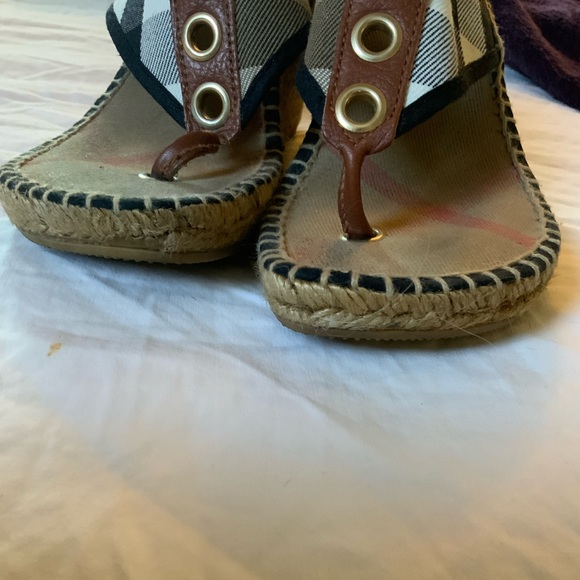 Burberry Wedge Sandals - Picture 5 of 12